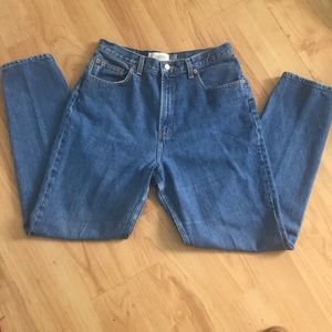 Vintage Gap High Waist Dark Wash Jeans